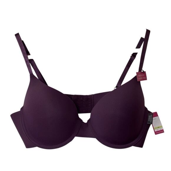 Vince Camuto Underwired T Shirt Bra 36B Purple Seamless new - Picture 1 of 8